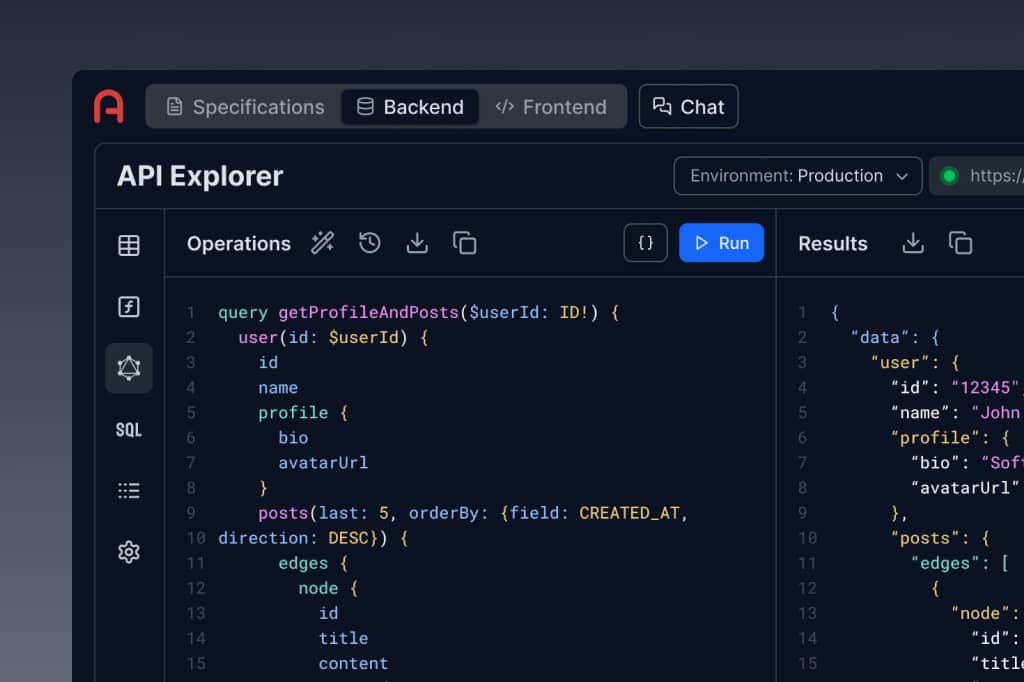 Archie Core API Explorer screenshot
